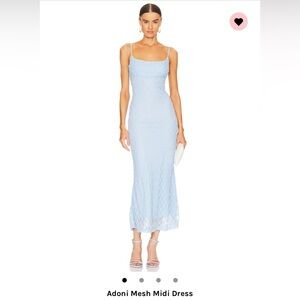 Powder blue dress only worn once